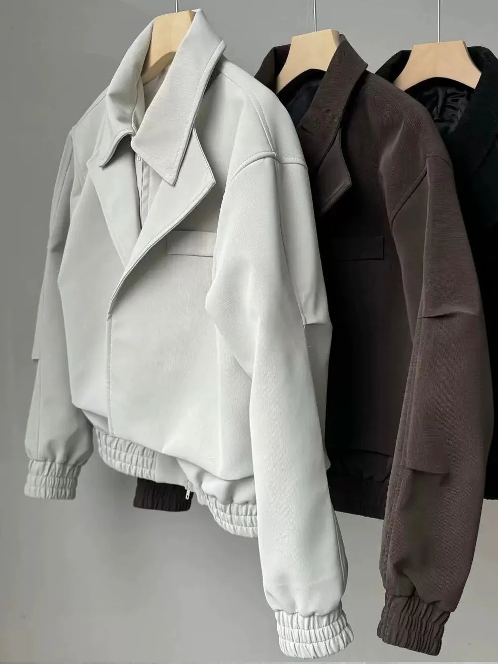 TEXTURED PANELLED PADDED JACKET st5034