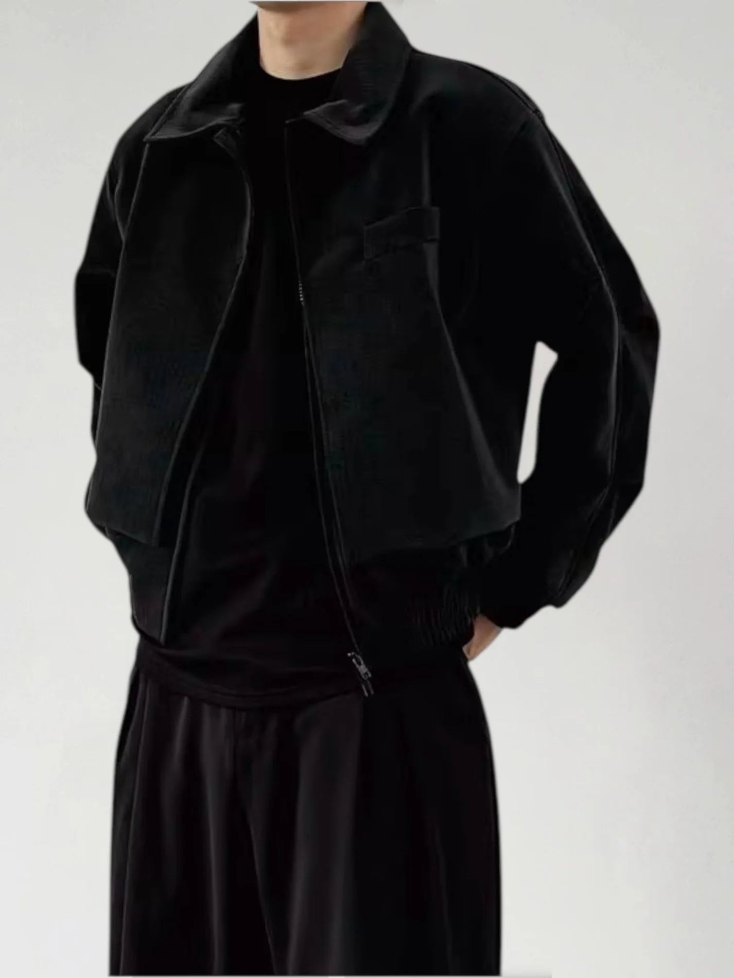 TEXTURED PANELLED PADDED JACKET st5034