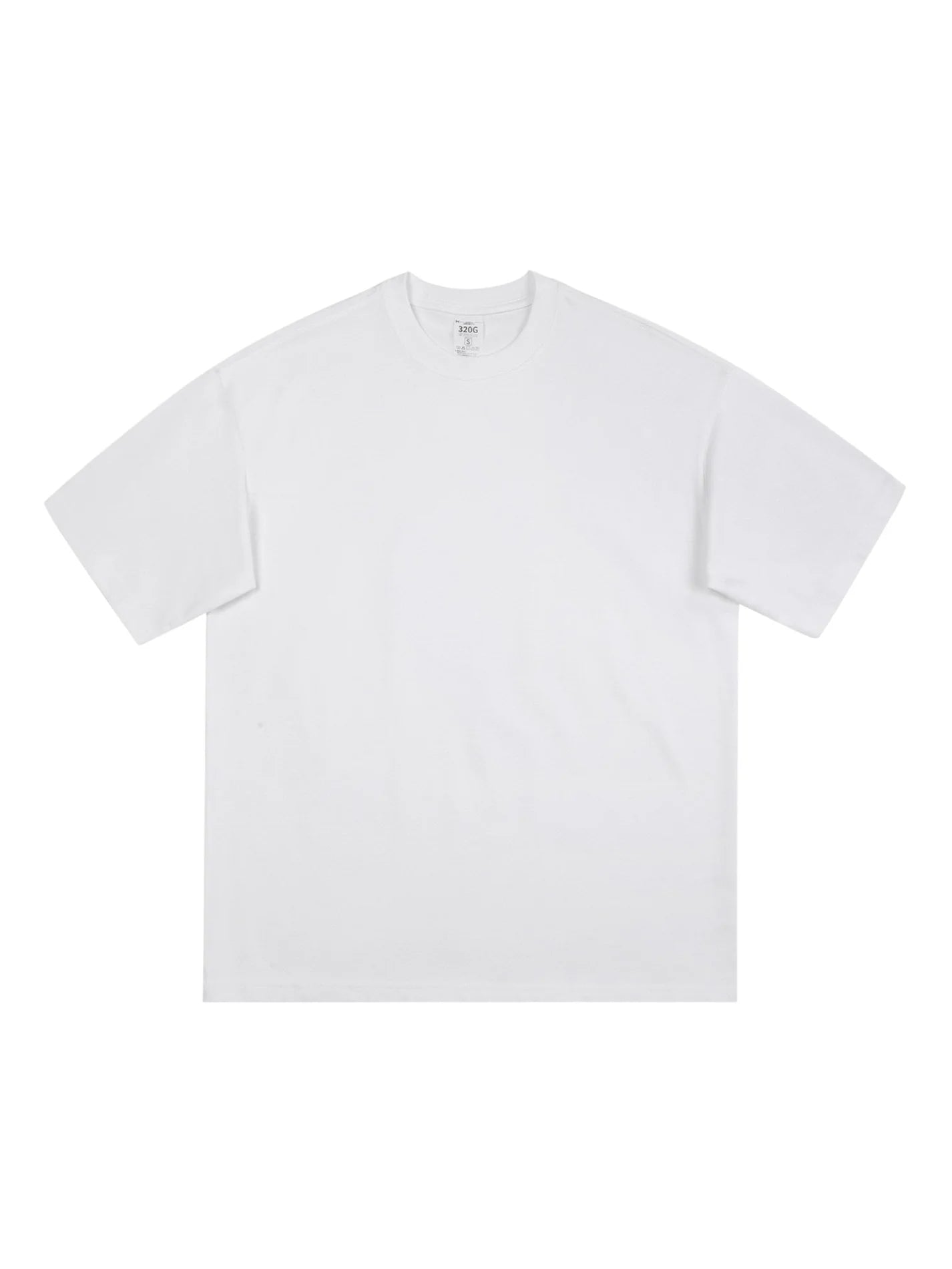 High Weight gsm 600g Heavyweight Thickened Cotton T-shirt Short Sleeve Men's Summer Half Sleeve Tees Round Neck Underlay