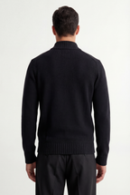 Half-Zip Mock Neck Sweater Relaxed
